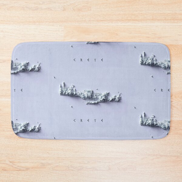 Item preview, Crete, Greece Relief Map 3D digitally-rendered designed and sold by ThinkAboutMaps.