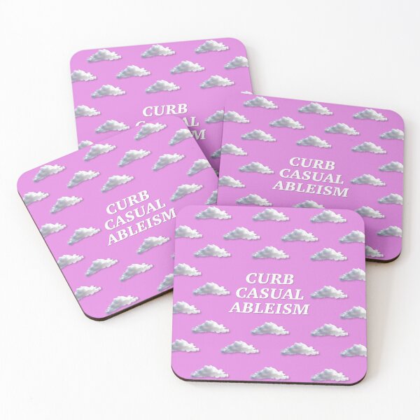 Item preview, Curb Casual Ableism - Disability Rights designed and sold by Picket Club.