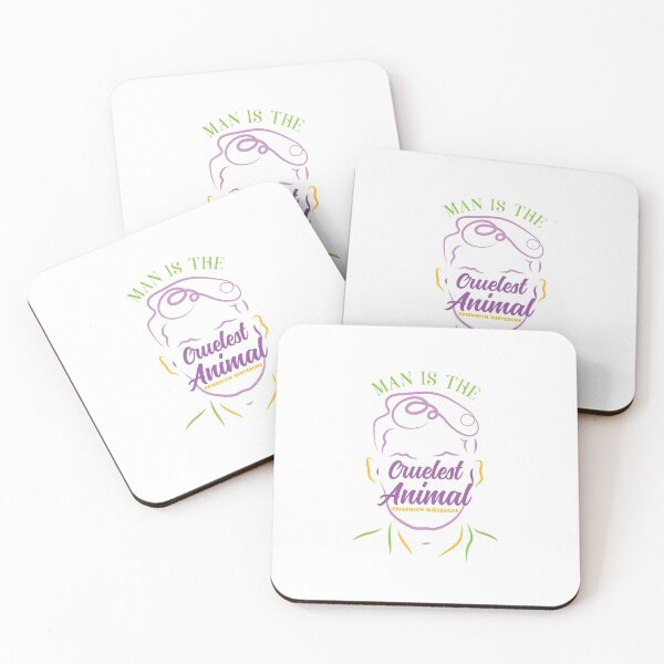 Item preview, Man Cruelest Animal Quote designed and sold by garmentoffaith.