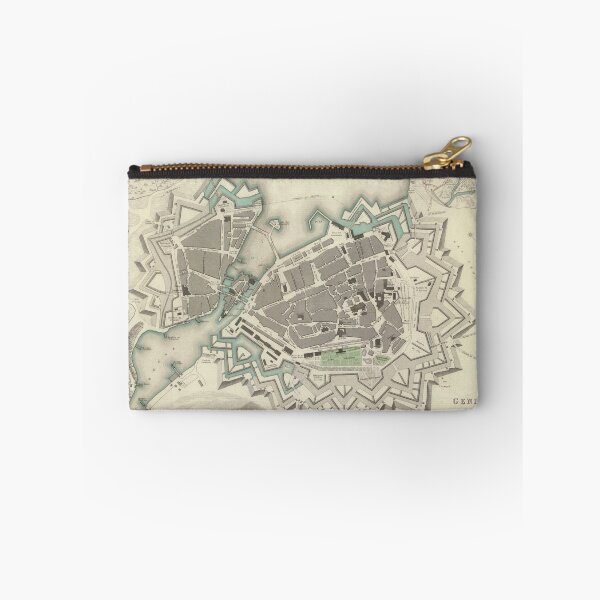 Item preview, Vintage Map of Geneva (1841)  designed and sold by BravuraMedia.