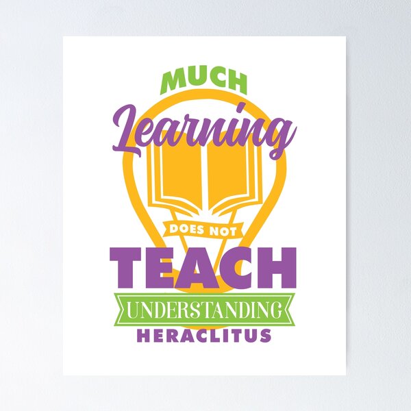 Item preview, Motivational Heraclitus Quote designed and sold by garmentoffaith.