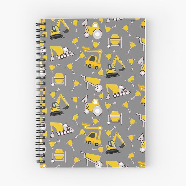Item preview,  Construction Trucks on gray - kids truck lover Construction Truck Pattern On grey designed and sold by chetan786.