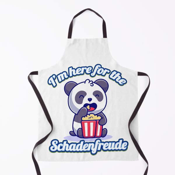 Item preview, I Am Here For The Schadenfreude Funny Cute Panda Sarcastic designed and sold by johnta17.