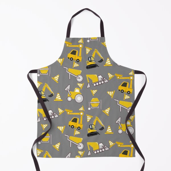 Item preview,  Construction Trucks on gray - kids truck lover designed and sold by chetan786.