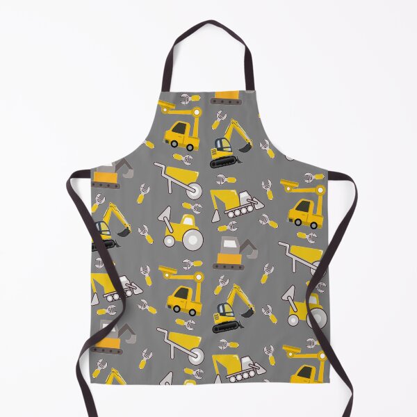 Item preview, Construction Trucks on gray - kids truck lover designed and sold by chetan786.