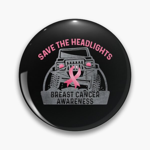 Item preview, Save The Headlights Breast Cancer Awareness designed and sold by Dressed For  Duty.