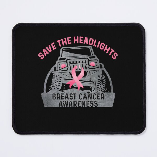 Item preview, Save The Headlights Breast Cancer Awareness designed and sold by Dressed For  Duty.