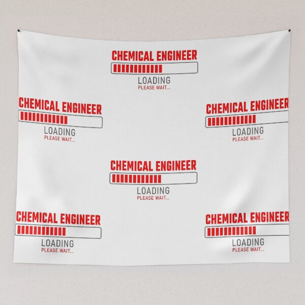 Item preview, Chemical Engineer - Loading please wait designed and sold by VrajStudio.