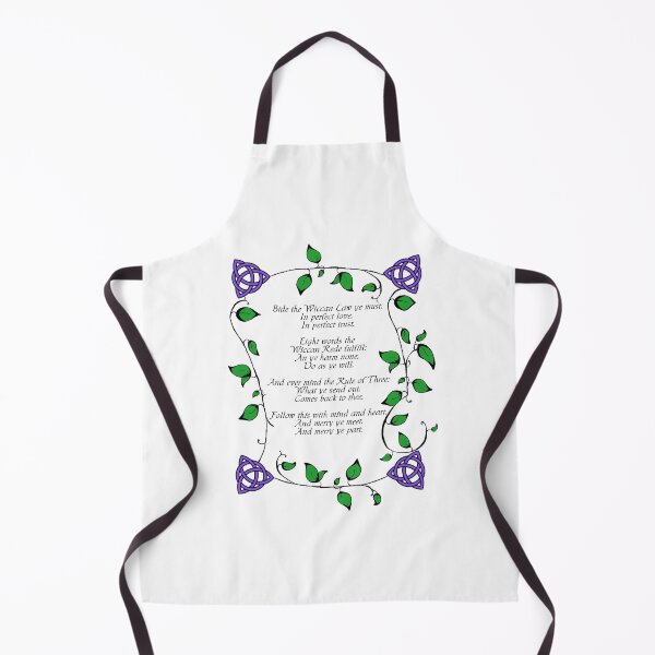 Item preview, Wiccan Rede - Vines and Triquetra designed and sold by OutlineArt.
