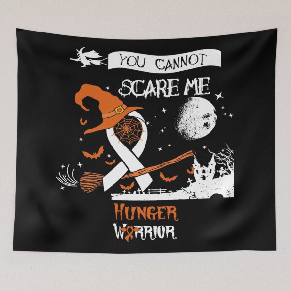 Item preview, Hunger Awareness You Cannot Scare Me Ribbon Witch Halloween Costume  designed and sold by Otisjason467.