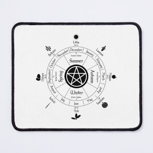 Item preview, Southern Hemisphere Wheel of the Year designed and sold by OutlineArt.