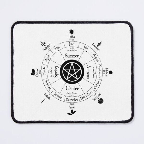Item preview, Northern Hemisphere Wheel of the Year designed and sold by OutlineArt.