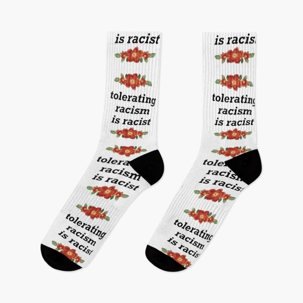 Item preview, Tolerating Racism Is Racist - BLM designed and sold by Picket Club.
