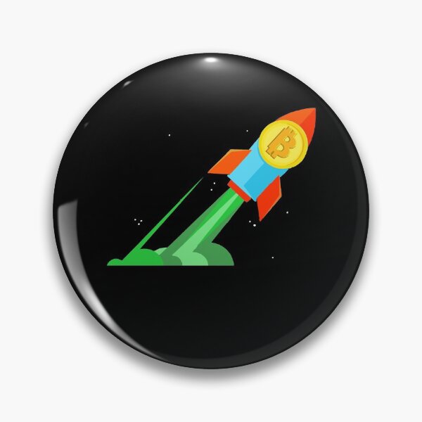 Artikelvorschau, Bitcoin Rocket Pump Grüne Kerze Kryptowährungshandel entworfen und verkauft von Dressed For Duty.