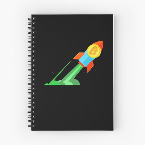 Item preview, Bitcoin Rocket Pump Green Candle Cryptocurrency Trading designed and sold by Dressed For  Duty.