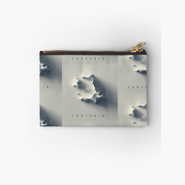 Item preview, Santorini, Greece Relief Map 3D digitally-rendered designed and sold by ThinkAboutMaps.