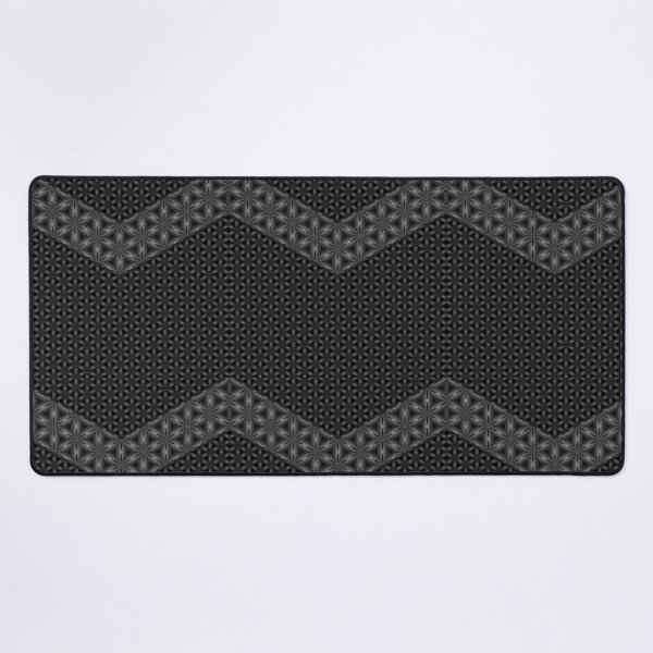 Item preview, Black and grey bandana style pattern  designed and sold by wild.geranium.design.