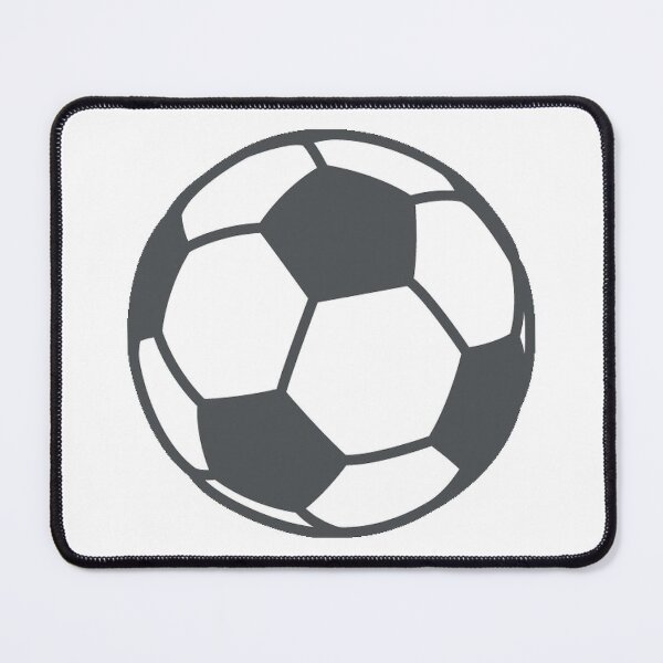 Item preview, Black and White Soccer (football) Emoji designed and sold by ScrappyDesigns.