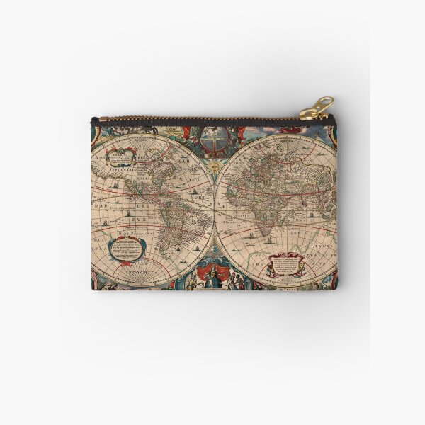Item preview, Vintage Map of The World (1641)  designed and sold by BravuraMedia.
