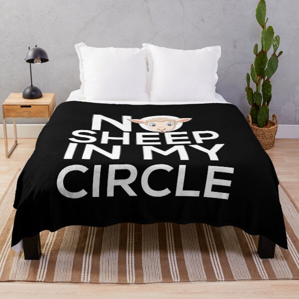 Item preview, No Sheep In My Circle Personality and Proud Friend Circle designed and sold by patroart.