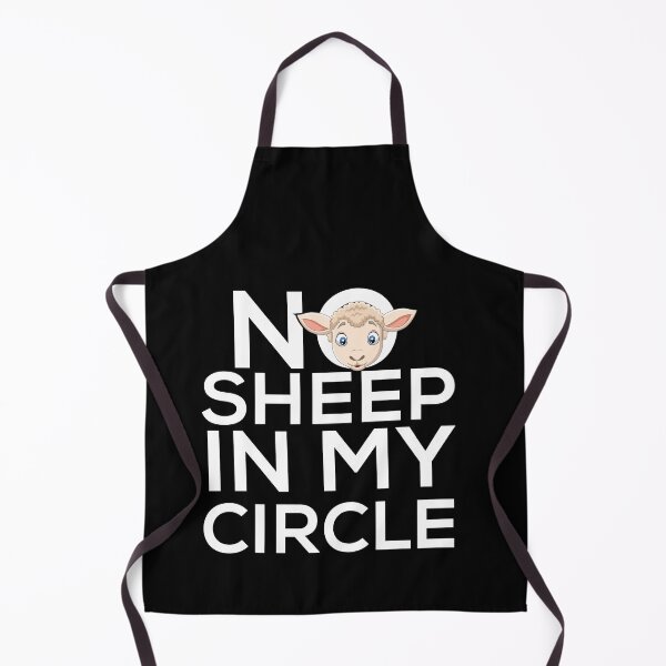 Aperçu de l'œuvre No Sheep In My Circle Personality and Proud Friend Circle créée et vendue par patroart.