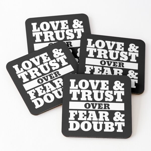 Item preview, Love T-ShirtLove and Trust over Fear and Doubt designed and sold by KolochiBatud.