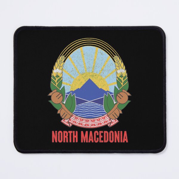 Item preview, Macedonian Pride T-ShirtNorth Macedonia _ Faded-Style Coat Of Arms designed and sold by KolochiBatud.