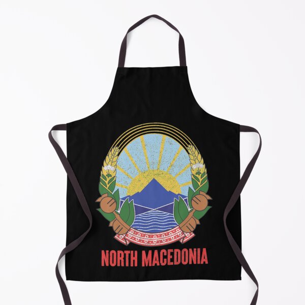 Item preview, Macedonian Pride T-ShirtNorth Macedonia _ Faded-Style Coat Of Arms designed and sold by KolochiBatud.