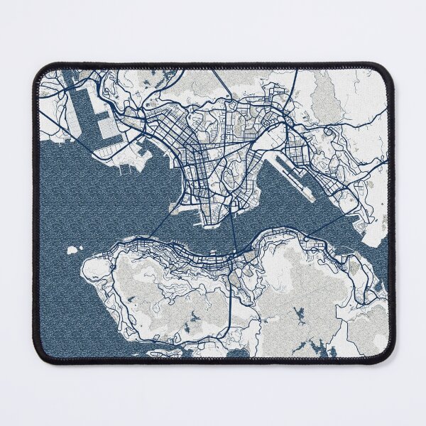 Item preview, Hong Kong City Map of China - Coastal designed and sold by deMAP.