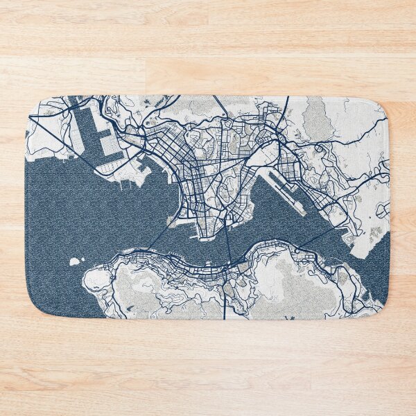 Item preview, Hong Kong City Map of China - Coastal designed and sold by deMAP.