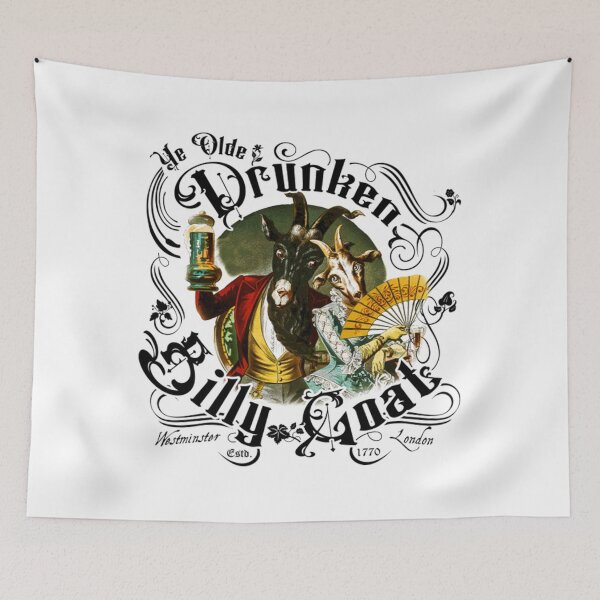 Item preview, Saloon T-ShirtYe Olde Drunken Billy Goat designed and sold by KolochiBatud.