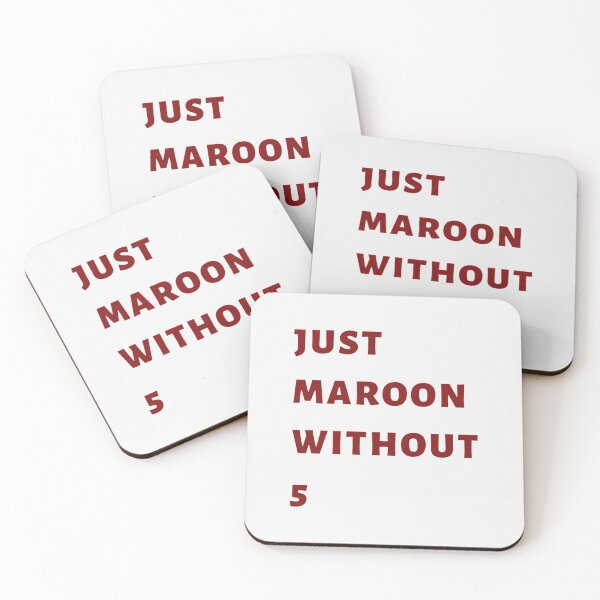 Item preview, Just-Maroon-Without-5 Text| Perfect Gift|Maroon 5|Perfect Gift For you and friends designed and sold by kricaro.