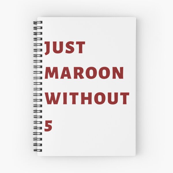 Item preview, Just-Maroon-Without-5 Text| Perfect Gift|Maroon 5|Perfect Gift For you and friends designed and sold by kricaro.