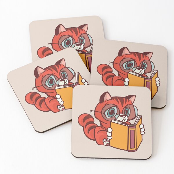 Item preview, Smart Cat Reading Books designed and sold by Cute and Funny Animal Art Designs.