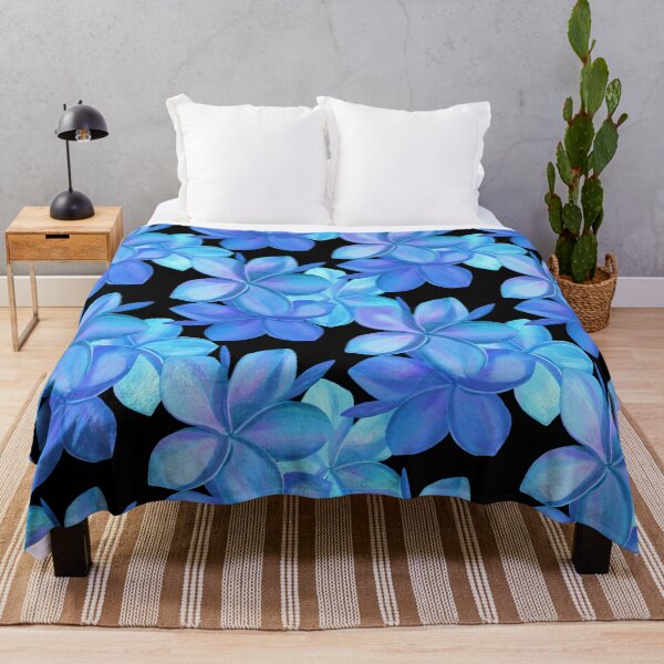 Item preview, Blue Plumeria Flower designed and sold by Linda Maliuana.