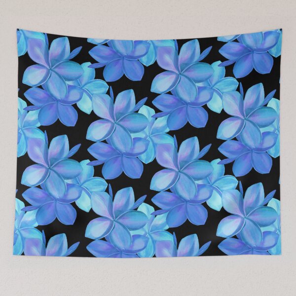 Item preview, Blue Plumeria Flower designed and sold by Linda Maliuana.