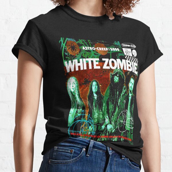 white zombie shirt vintage