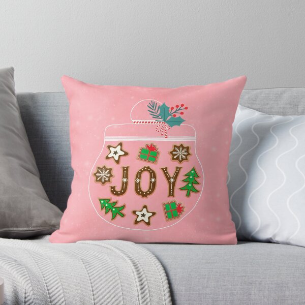 Christmas Cookies Throw Pillow