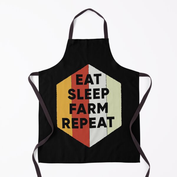 Item preview, Eat Sleep Farm Repeat designed and sold by FridPix.