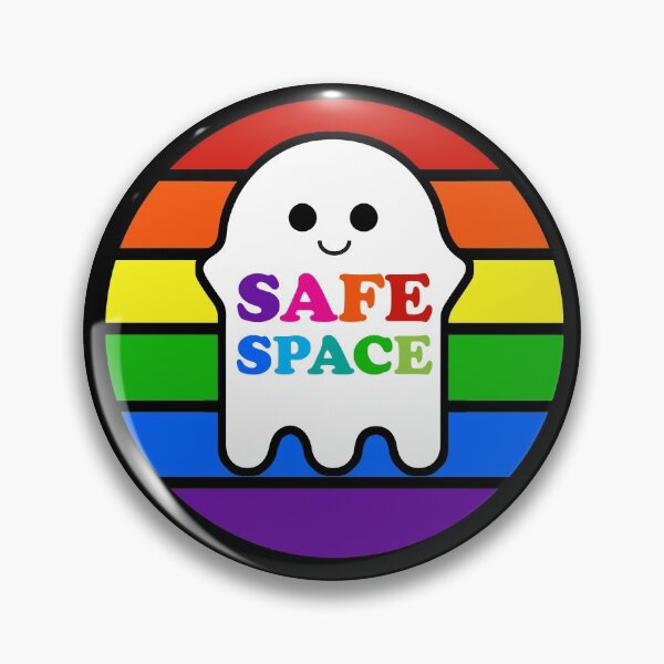 Item preview, Halloween Ghost LGBTQ Safe Space Equality designed and sold by aronia.