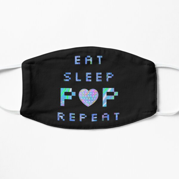 Pop Fidget Lover Funny Saying    Flat Mask