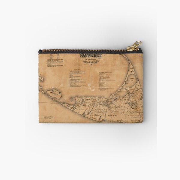 Item preview, Vintage Map of Nantucket (1869) designed and sold by BravuraMedia.
