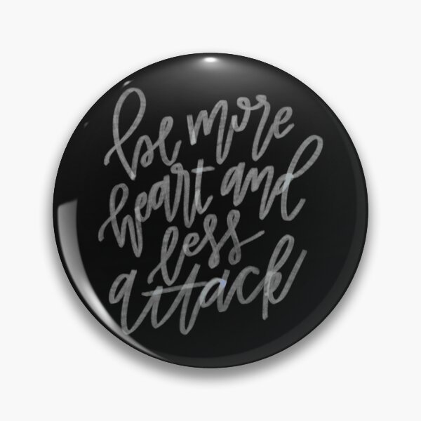 Item preview, More Heart Less Attack    designed and sold by PaperMargins.