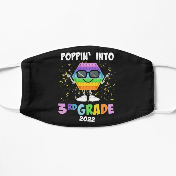 Pop It Fidget 3rd Grade Back To School 2022   Flat Mask