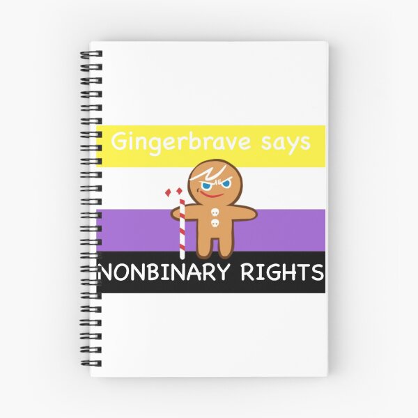Item preview, Gingerbrave Nonbinary Rights designed and sold by AutumnLeef.