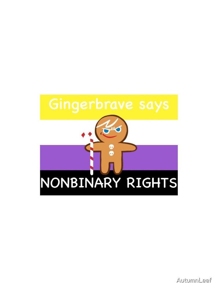 Thumbnail 4 of 4, iPhone Case, Gingerbrave Nonbinary Rights designed and sold by AutumnLeef.