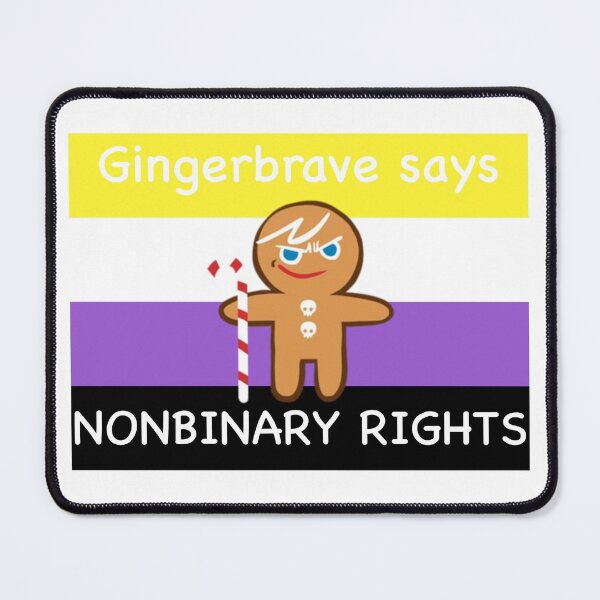Item preview, Gingerbrave Nonbinary Rights designed and sold by AutumnLeef.
