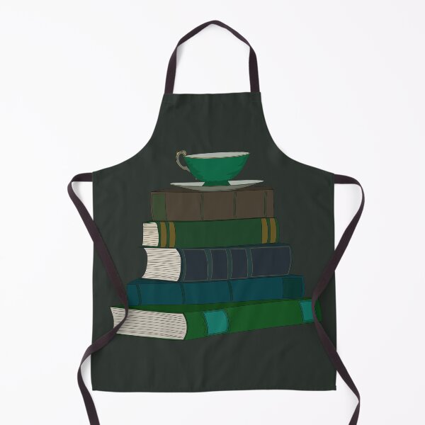 Item preview, Green Book Stack and Tea Cup designed and sold by MissBennett.