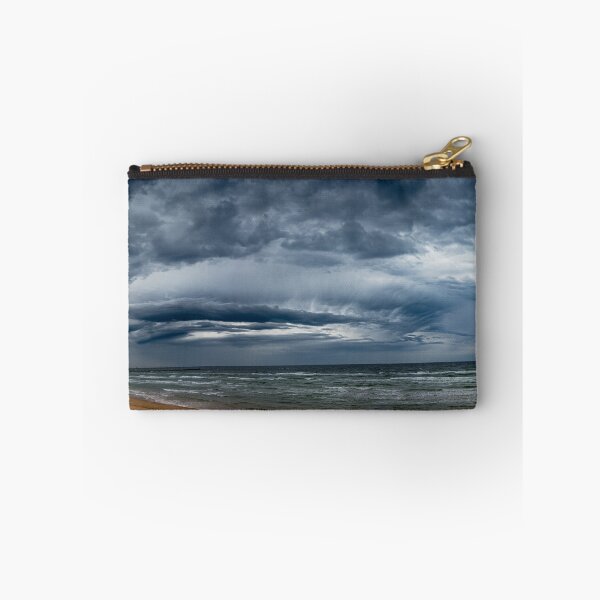Item preview, Epic Menacing storm front rolling through Port Philip Bay approaching Frankston Beach designed and sold by James-Cole.