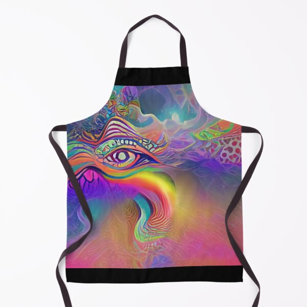 Item preview, Psychedelic Awakening Colorpop art designed and sold by AiGeneratedArt.